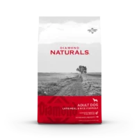 Diamond Natural Lamb Meal and Rice dry dog food in 40lb bag