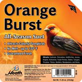 Orange Burst Suet