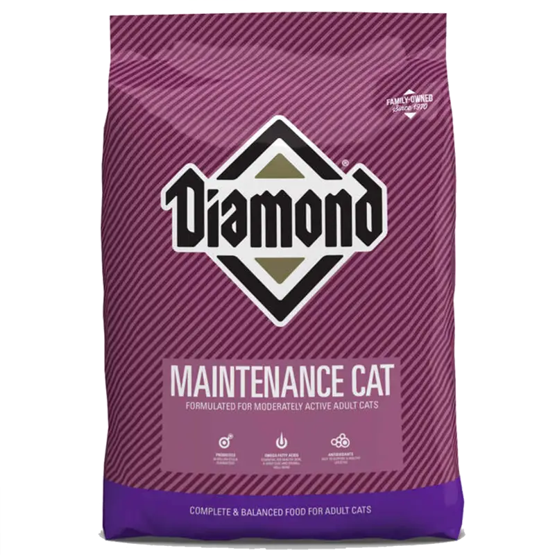 40lb bag of Diamond Maintenance dry cat food