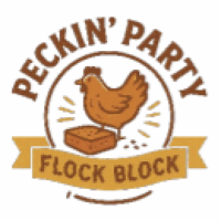 Peckin' Party Flock Block 25#